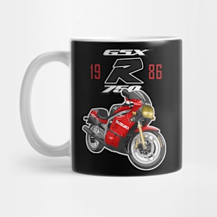 1986 japanese sports bike Mug